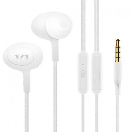 Auriculares 4-Ok Ovo Manos Libres Stereo Blanco