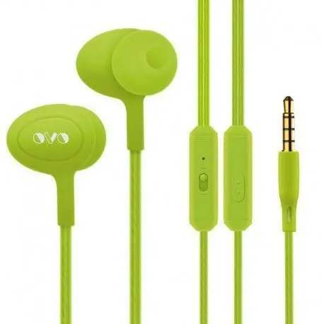 Auriculares 4-Ok Ovo Manos Libres Stereo Verde