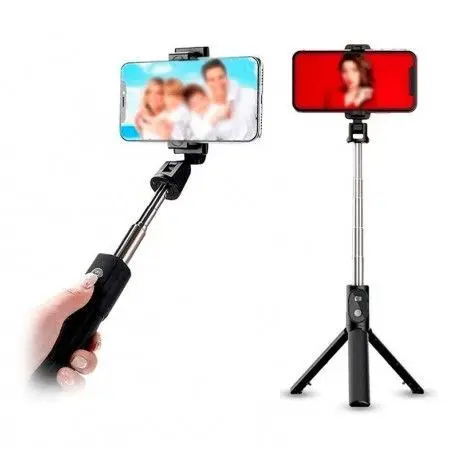 Soporte Selfie y Tripode 4-Ok Extensible, Articulado y Bluetooth
