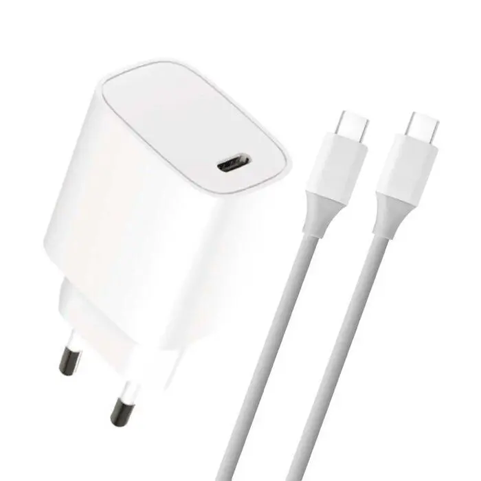 Cargador Red 4-Ok Usb Tipo C+Cable Tipo C Pd20W