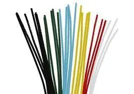 Limpiapipas Chenilla Mix 4Mmx30Cm 50U. 6 Colores