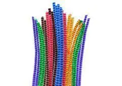 Limpiapipas Chenilla Mix 6Mmx30Cm 5 Colores. 25U.