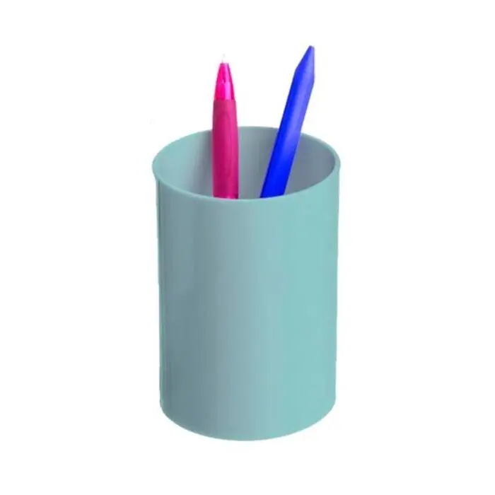Cubilete Plastico Azul Pastel