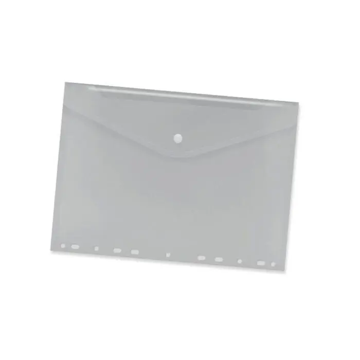 Sobre A4 Pp 333X329Mm Transparente Multitaladro Bismark