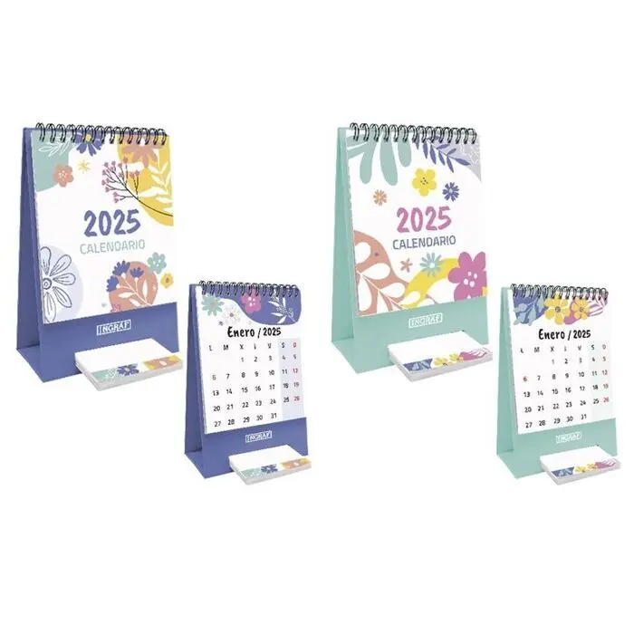 Calendario 2025 Vertical con Taco Notas