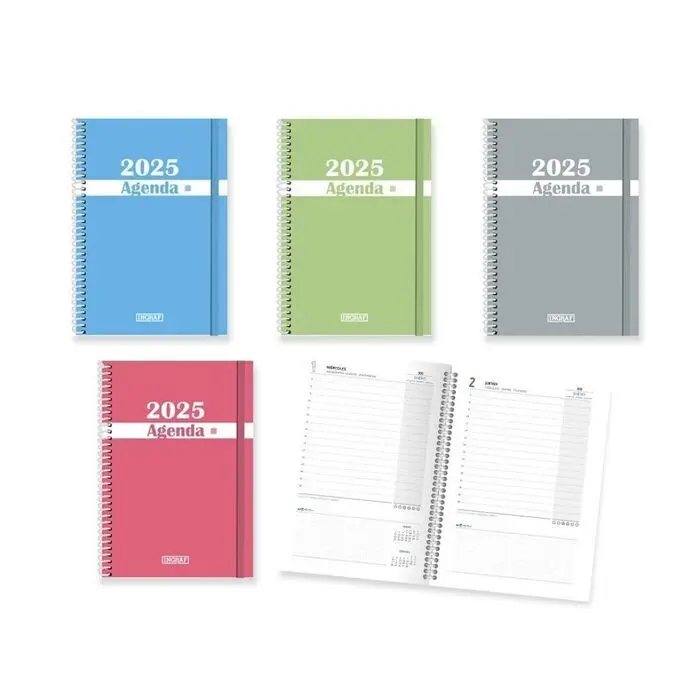 Agenda 2025 D/P Colores Lisos Ingraf