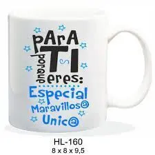 Taza Ceramica 237Ml Mensaje para Ti Porque Eres Especial