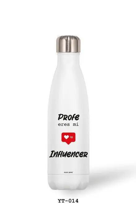 Botella Aluminio 500 Ml Profe... Influencer