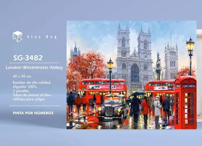 Pintar por Numeros London Westminster
