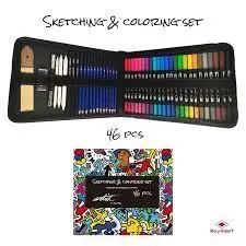 Estuche Iniciacion Sketch 46P con Rotuladores Doble Punta