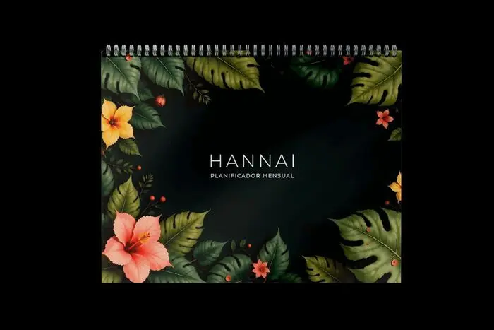 Planificador Mensual Lush Canopy Hannai