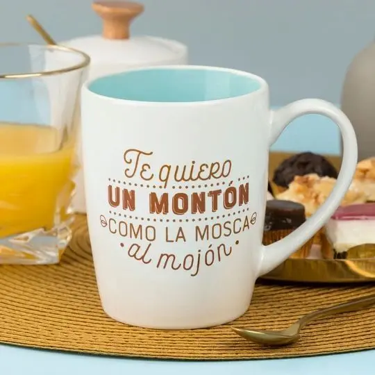 Taza Maku Mura te Quiero Unmonton, Como la Mosca Al Mojon