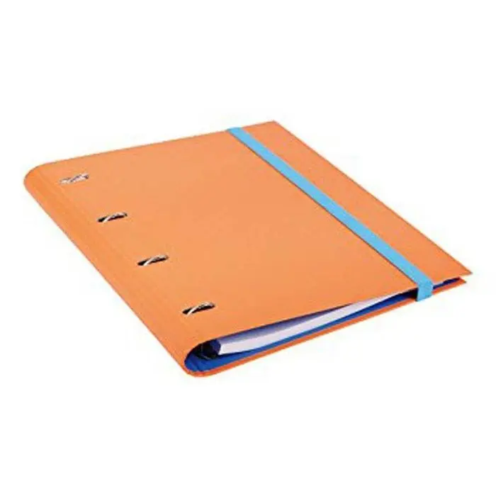 Carpeta Carton Fº 4A Rec/20M Naranja