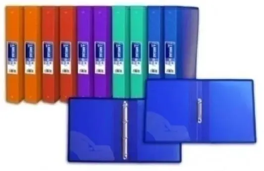 Carpeta A4 4A/40Mm Supra Pp Colores Surtidos