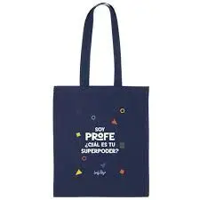 Bolsa de Tela Soy Profe, ¿Cual Es tu Superpoder?