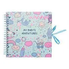 Scrapbook Album Foto 26 X 26 cm 40 Pgs My Babys Adventures