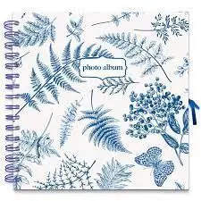 Album Scrapbook Foto 26X26 cm 40 Paginas Blue Nature