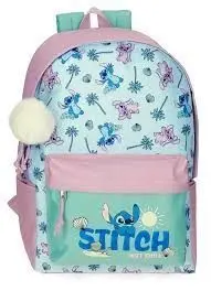 Mochila Escolar Stitch Just Chill 45Cm