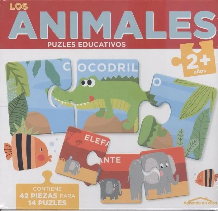 Animales, los. (+2 Años):Puzles Educativos. (Aprendo