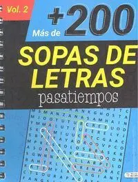 Mas de 200 Sopas de Letras Pasatiempos Vol 2