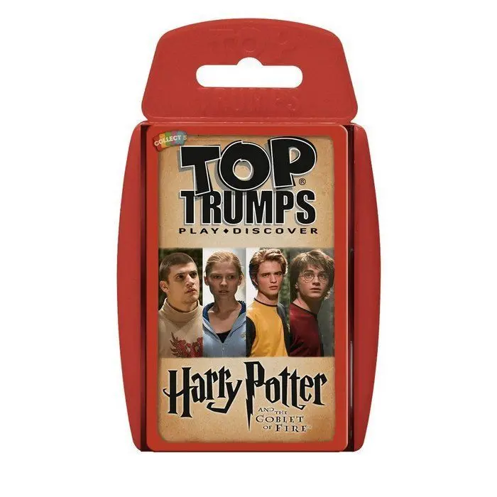 Juego Top Trumps Harry Potter y el Caliz de Fuego