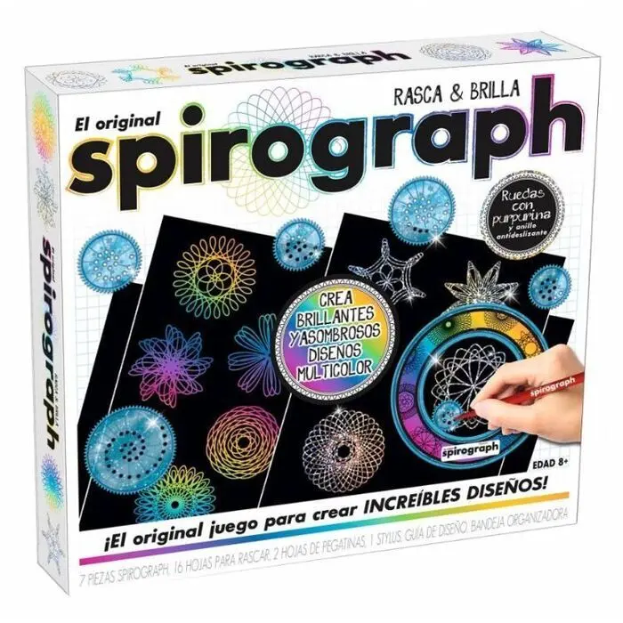 Spirograph Rasca y Brilla