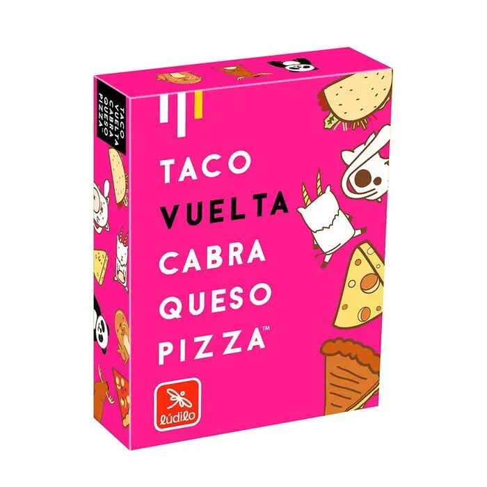 Juego Ludilo Taco, Vuelta, Cabra, Queso, Pizza