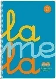Bloc Lamela 4º 5Mm Azul Fluor T. pp 80H 90Gr