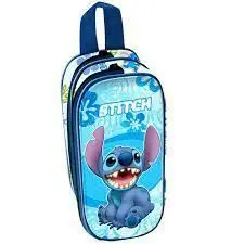 Portatodo Doble 3D Lilo y Stitch Aloha