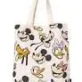 Bolsa Tela Algodon Reciclable Mickey y Sus Amigos