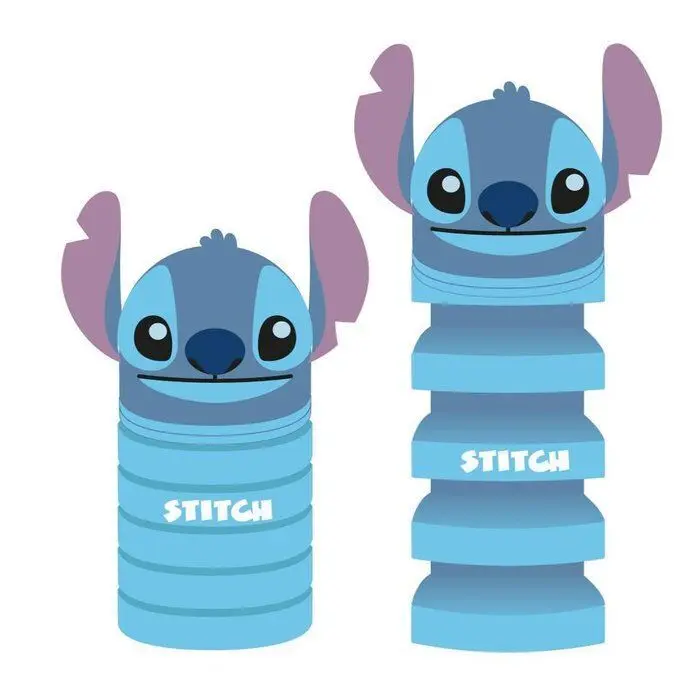 Estuche Portatodo Cubilete Expandible 3D Stitch