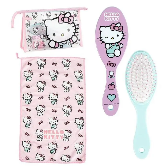 Neceser Aseo Viaje Accesorios Infantil Hello Kitty