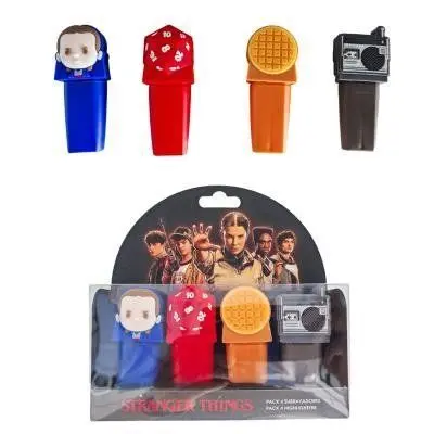 Set de Papeleria Marcadores Stranger Things