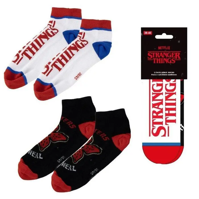 Pack Calcetines Tobillero Stranger Things Talla38-45