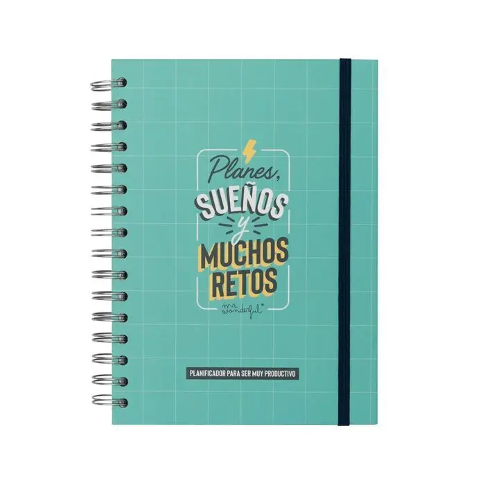 Planificador Productividad - Planes, Sueños y Muchos Retos