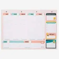 Organizador Semanal para que no se te Escape Ni un Plan