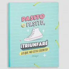 Carpeta Separadora - Pasito a Pasito, ¡Triunfaré lo que no está Escrito!