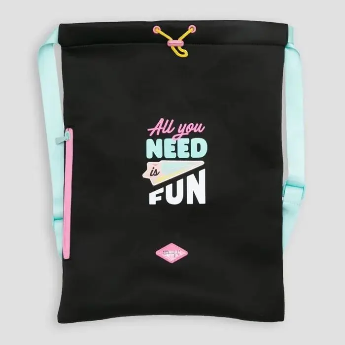 Mochila Saco - All You Need Is Fun