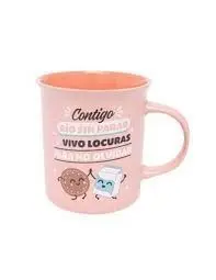 Taza Contigo Rio sin Parar y Vivo Locuras para no Olvidar