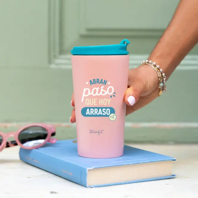 Taza Take Away Térmica - Abran Paso, que Hoy Arraso