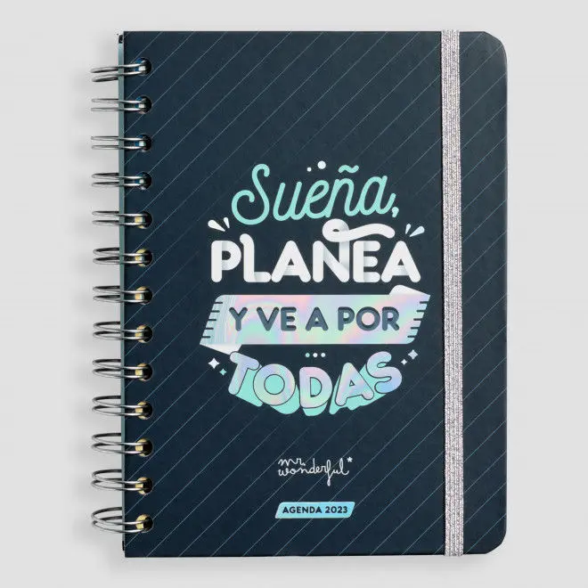 Agenda Clásica 2023 Semanal - Sueña, Planea y Ve a por Todas