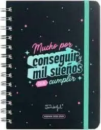 Agenda Escolar 2023-2024 Semanal - Mucho por Conseguir