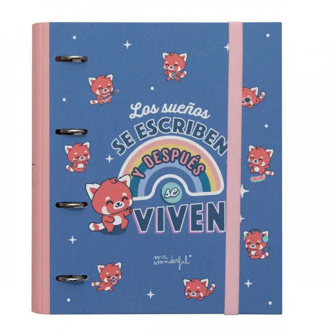Carpeta con Anillas - los Sueños se Escriben y Después se Viven