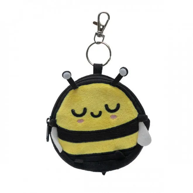 Keyring Purse With Extras - Bee