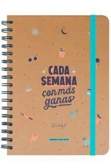 Agenda Escolar Wonder 2024-25 Semanal - Cada Semana, con Mas Ganas