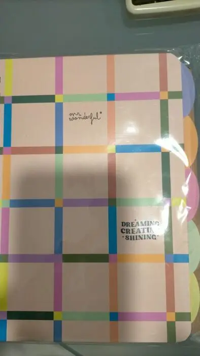 Libreta A5 Separadores - Dreaming, Creating, Shining