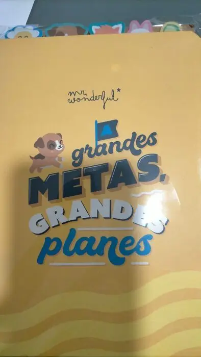 Libreta A5 Son Separadores - a Grandes Metas, Grandes Planes