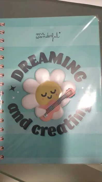 Libreta A5 Margarita 3D Dreaming And Creating