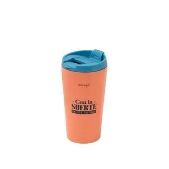 Taza Termica - con la Suerte en los Talones