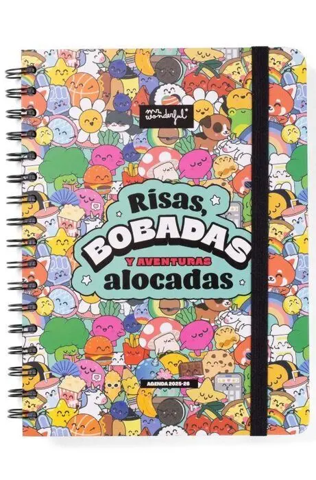 Agenda Bo-Bo 2025-26 Semanal - Risas, Bobadas y Aventuras Alocadas